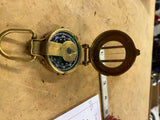 Antique Compass Ross London Co. Brass Maritime Military WW1 Era Army Artillery