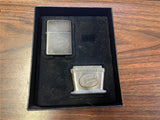 VTG Limited Edition 1997 Camel Lady Barbara Table Zippo Lighter Midnight Chrome