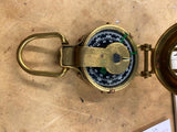 Antique Compass Ross London Co. Brass Maritime Military WW1 Era Army Artillery
