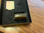 VTG Limited Edition 1997 Camel Lady Barbara Table Zippo Lighter Midnight Chrome