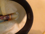 Vtg Stetson 5X Cowboy Rancher Hat Beaver Tan 7 1/2 Western Feathers XXXXX