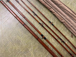 VTG Antique 1920s Made In USA South Bend Bamboo 5 Piece Fishing Rod Montague