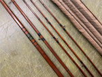VTG Antique 1920s Made In USA South Bend Bamboo 5 Piece Fishing Rod Montague