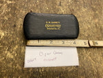 Vtg Clip ON Glasses Case Silver Theodore Rosevelt Garrett optometrist Rochester