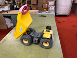 Vintage 2004 Hasbro Tonka Large Yellow Dump Truck Pressed Steel/Plastic