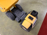 Vintage 2004 Hasbro Tonka Large Yellow Dump Truck Pressed Steel/Plastic