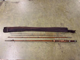 VTG Antique 1920s 4 Piece Bamboo Fishing Rod Montague South Bend? Shakespeare?