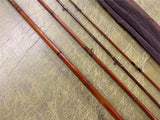 VTG Antique 1920s 4 Piece Bamboo Fishing Rod Montague South Bend? Shakespeare?