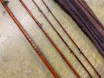 VTG Antique 1920s 4 Piece Bamboo Fishing Rod Montague South Bend? Shakespeare?