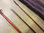VTG Antique 1920s 4 Piece Bamboo Fishing Rod Montague South Bend? Shakespeare?