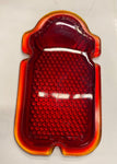 Glass Guide Taillight Lens Harley Panhead Knucklehead Vtg NOS Flathead Tombstone