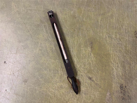 VTG Antique Early 1900s Wooden Folding Meat Thermometer W/ Wooden Storage Case