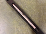 VTG Antique Early 1900s Wooden Folding Meat Thermometer W/ Wooden Storage Case