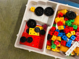 Vintage 1967 Made In USA Mattel Toys Tog'l Creative Play Building Set As Is