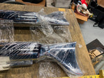 Slip On fishtail Mufflers Harley Touring FLH Ultra Classic Road King glide 1995^