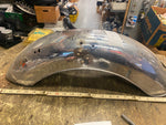 Vtg Rear Motorcycle Fender Ariel Square four Norton Matchless