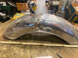 Vtg Rear Motorcycle Fender Ariel Square four Norton Matchless