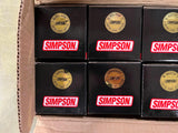 Vtg 1990s NOS Set Of 10 NASCAR Limited Edition Simpson Mini Replica Helmets