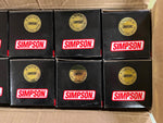 Vtg 1990s NOS Set Of 10 NASCAR Limited Edition Simpson Mini Replica Helmets