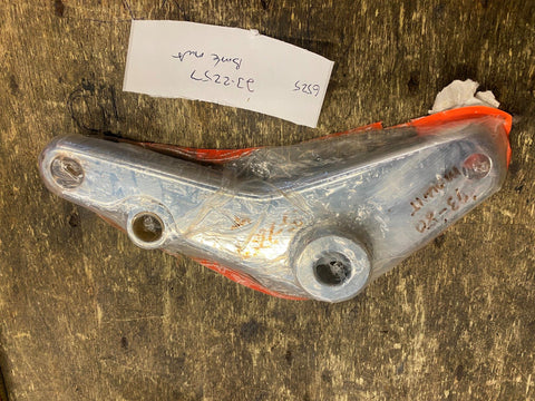 Rear Brake Caliper Mount Bracket Chrome Harley FLH FX Shovelhead Banana 1973-80