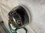 Vtg DUO Lamp TailLight Glass Stop Lens Harley Chopper Bobber Chrome Custom Ford