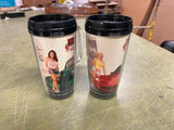 Vintage 2002 MATCO Tools Classics Lot Of 4 Hot Rod Ladies Mugs