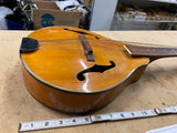 Vtg A-style mandolin String Instrument F-holes spruce maple back Custom built
