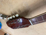Vtg A-style mandolin String Instrument F-holes spruce maple back Custom built