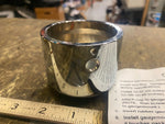 50's Boy Mini Speedometer Cup cover Harley Chopper Guage TAch chrome billet!