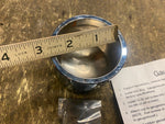 50's Boy Mini Speedometer Cup cover Harley Chopper Guage TAch chrome billet!