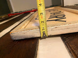 Royale Dairy Raymond Utz country Butcher Double Sided Vtg Sign Hanover Pa Store!