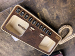 Vtg GTE Linear Desk Phone Telephone Touch Call Retro Push button Orig Box!