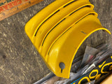 Vtg NOS Gold Belt Simon Says Yes  MX Enduro Helmet Visor AHRMA dIRT bIKE mAICO