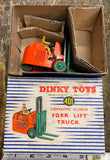 Vtg Dinky Supertoys 401 Fork Lift Coventry Tow Truck Toy England Orig Box Minty!