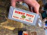 Vtg Dinky Supertoys 401 Fork Lift Coventry Tow Truck Toy England Orig Box Minty!