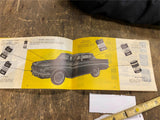 1961 AMC American Motors Rambler Accessories Sales Brochure Booklet Catalog