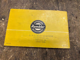 1961 AMC American Motors Rambler Accessories Sales Brochure Booklet Catalog