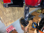 OEM Rear Fender Black Harley Heritage Softail Evo 1986-1999 W Trim lights FLSTC