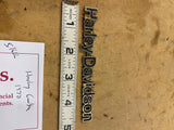 VTG OEM HARLEY PANHEAD SHOVELHEAD Script Logo Emblem Badge Decal AMF FX IRONHEAD