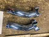 5.5" Fat Handlebar Risers Harley Sportster Dyna FXR Softail Chopper Chrome Custo