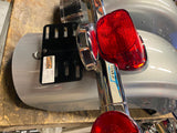 OEM Rear Fender Brilliant Silver 2014 Road King FLHR W trim Harley Nice!