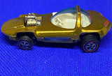 1967 Hot Wheels Redline Silhouette Spectraflame gold white interior Sweet Sixtee