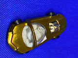 1967 Hot Wheels Redline Silhouette Spectraflame gold white interior Sweet Sixtee