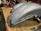 OEM Front Fender Brilliant Silver 2014 Road King FLHR W trim Harley Nice!