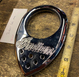 Gilroy Indian Scout Spirit 2002-2003 Chrome Dash Speedometer Cover Panel Bezel