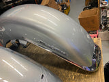 OEM Front Fender Brilliant Silver 2014 Road King FLHR W trim Harley Nice!