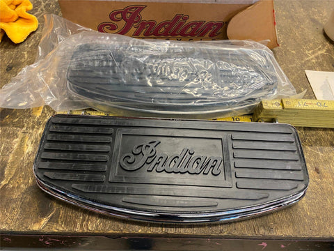 Gilroy Indian Scout Spirit Chief Floorboards Logo Boards NOS