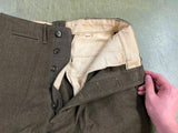 Vintage 1949 United States Army 100% Fool Field Uniform Blazer Pants Beret 36R