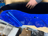 Right Blue Burst Saddlebag Harley Street Road Glide FLH Touring OEM 2024^ CVO