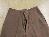 Vintage 1949 United States Army 100% Fool Field Uniform Blazer Pants Beret 36R